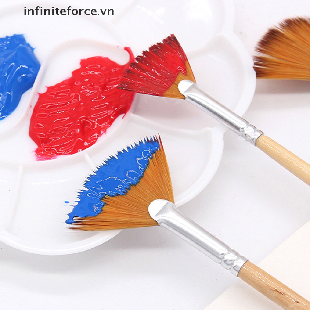 Bộ 5 Cọ Trang Điểm Hình Cánh Quạt