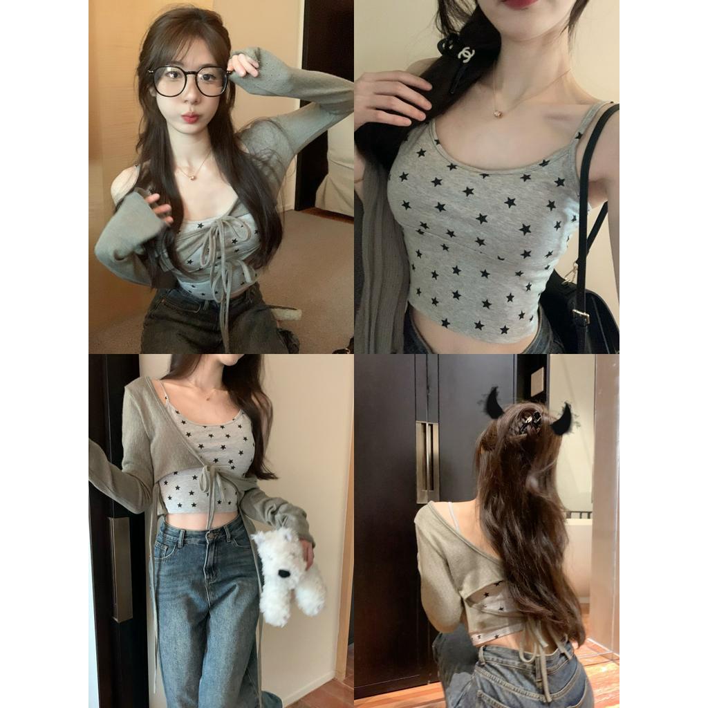 Áo Thun Đan Dây Trước Và Sau Lưng 63612