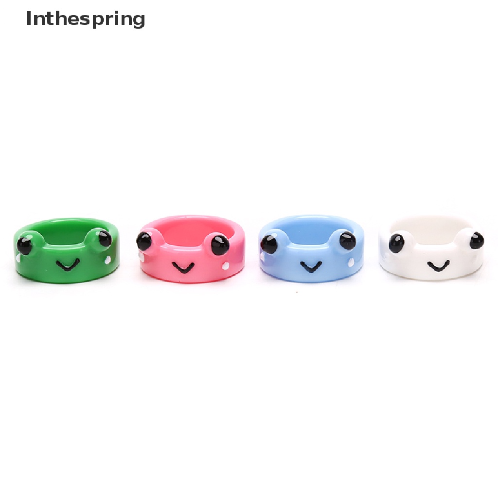 Nhẫn Thời Trang Hình Ếch Đất Sét polymer