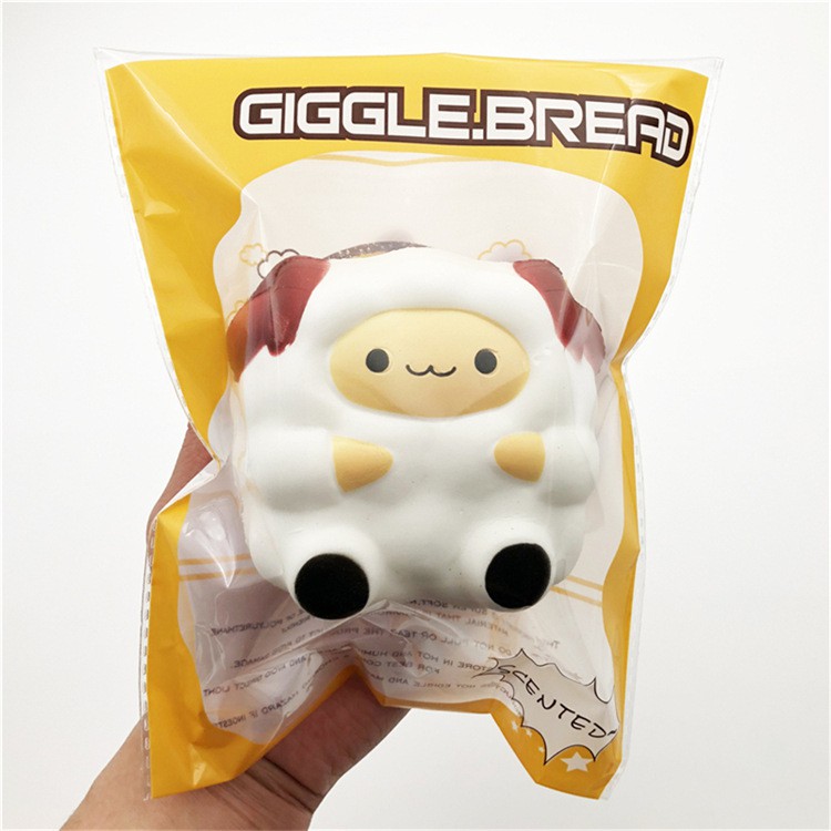 [Mã LIFEXANH03 giảm 10% đơn 500K] Squishy cừu nhỏ xinh 10cm siêu chậm tăng có bao bì