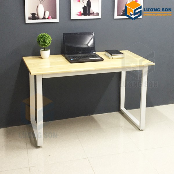 Bàn làm việc chân sắt chữ U - Bàn văn phòng khung sắt [Ảnh thật] | BigBuy360 - bigbuy360.vn