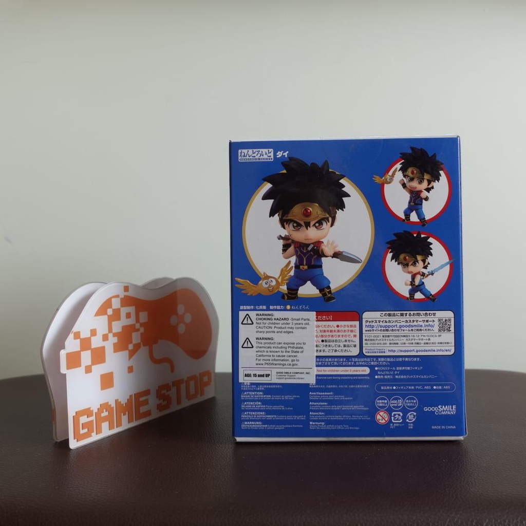 Mô hình Dragon Quest Dai 10cm The Legend of Dai 1547 Nendoroid Good Smile Mô hình có khớp Chính Hãng Nhật DQND01