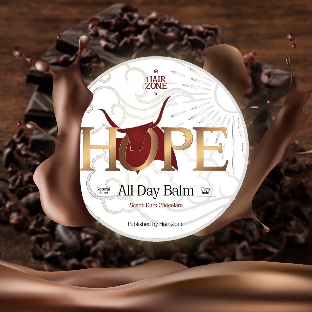 [HOPE]] Sáp vuốt tóc nam ALL DAY BALM - HOPE Edition 2020 by Hairzone 2Oz 56g wax tạo kiểu tóc