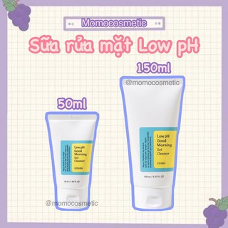 [CÓ BILL] Sữa rửa mặt Low pH Good Morning Gel Cleanser Cosrx