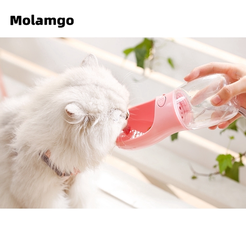 MOLAMGO  Bình Nước Du Lịch Cho Thú Cưng Thiết Kế Tiện Dụng