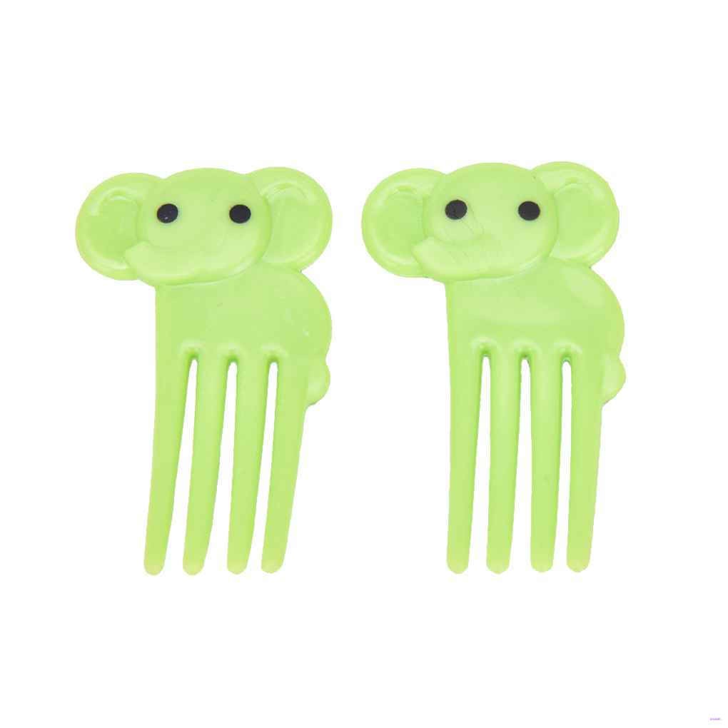 Set 10 nĩa ăn trái cây hình thú dễ thương