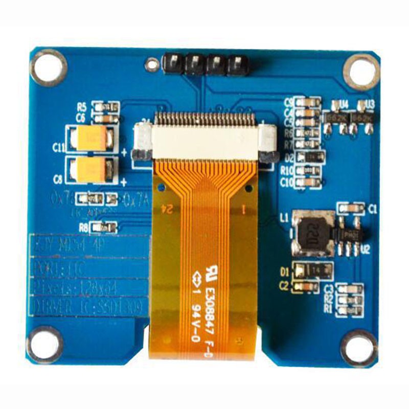 1 Mô Đun Màn Hình OLED 5pin IPS 1.54 inch SPD0301 driver IC 128X64 I2C