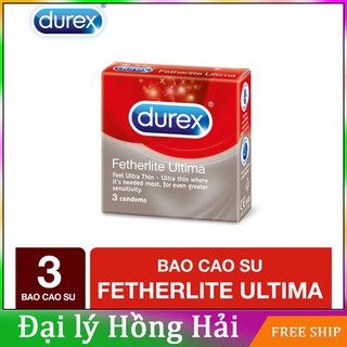 Bao cao su Durex Fetherlite Ultima 3 bao