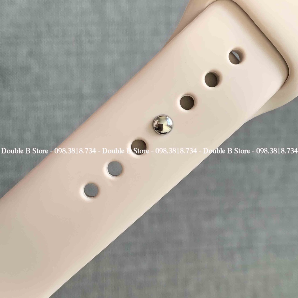 Dây Apple Watch cao su chống bẩn siêu mềm cho đồng hồ thông minh Series 1/2/3/4/5/6/SE T500