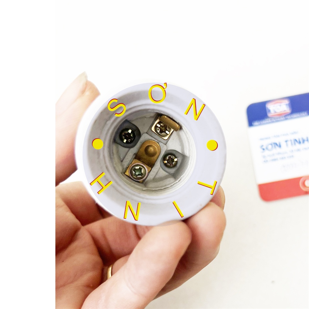 Đui đèn sứ chịu nhiệt chống cháy, dễ đấu dây SU2 SOPOKA 1 cái