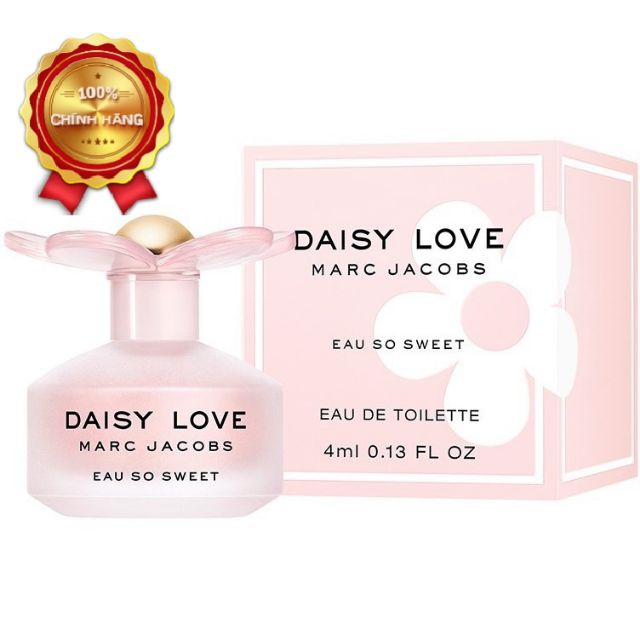 Nước hoa nữ mini Daisy Marc Jacobs Eau So Sweet EDT 4ml