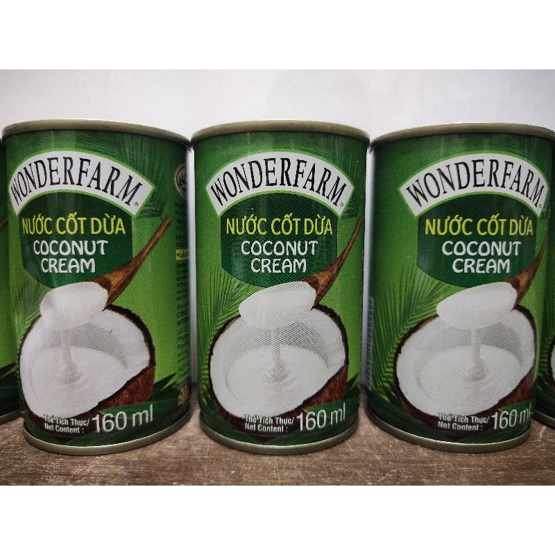 Nước cốt dừa đóng lon Wonderfarm