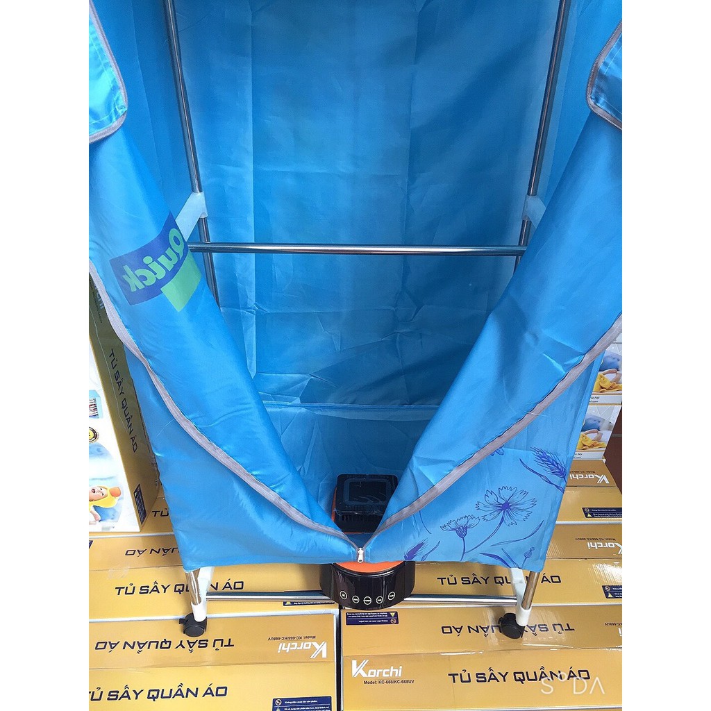 Tủ Sấy Quần Áo Korchi - BH 12 Tháng - Có Điều Khiển
