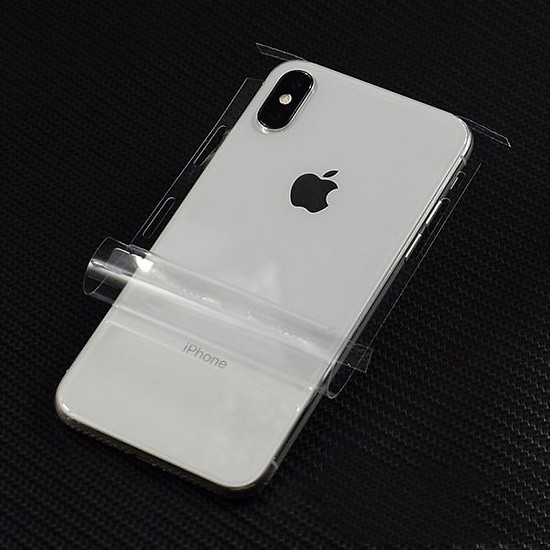 Miếng dán PPF iphone full lưng và viền máy, dán lưng iphone 2 loại (Trong, Nhám) - Beetech