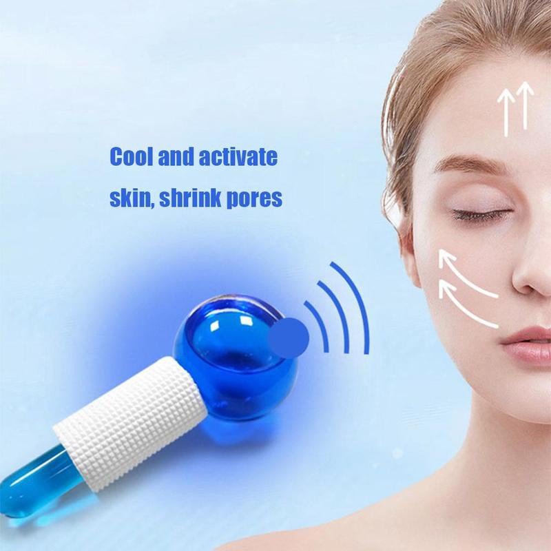 Big Beauty facial balloon cooling ball water wave facial eye massage beauty ice hockey skin care 2 pcs/box