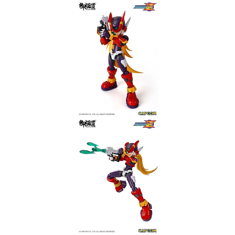 Mô hình lắp ráp CAPCOM Megaman ZERO + Rockman X copy  Royal Model