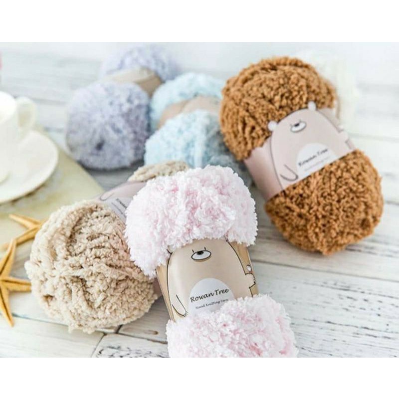 Len bông xù lông cừu (bông xù Rowan Tree )