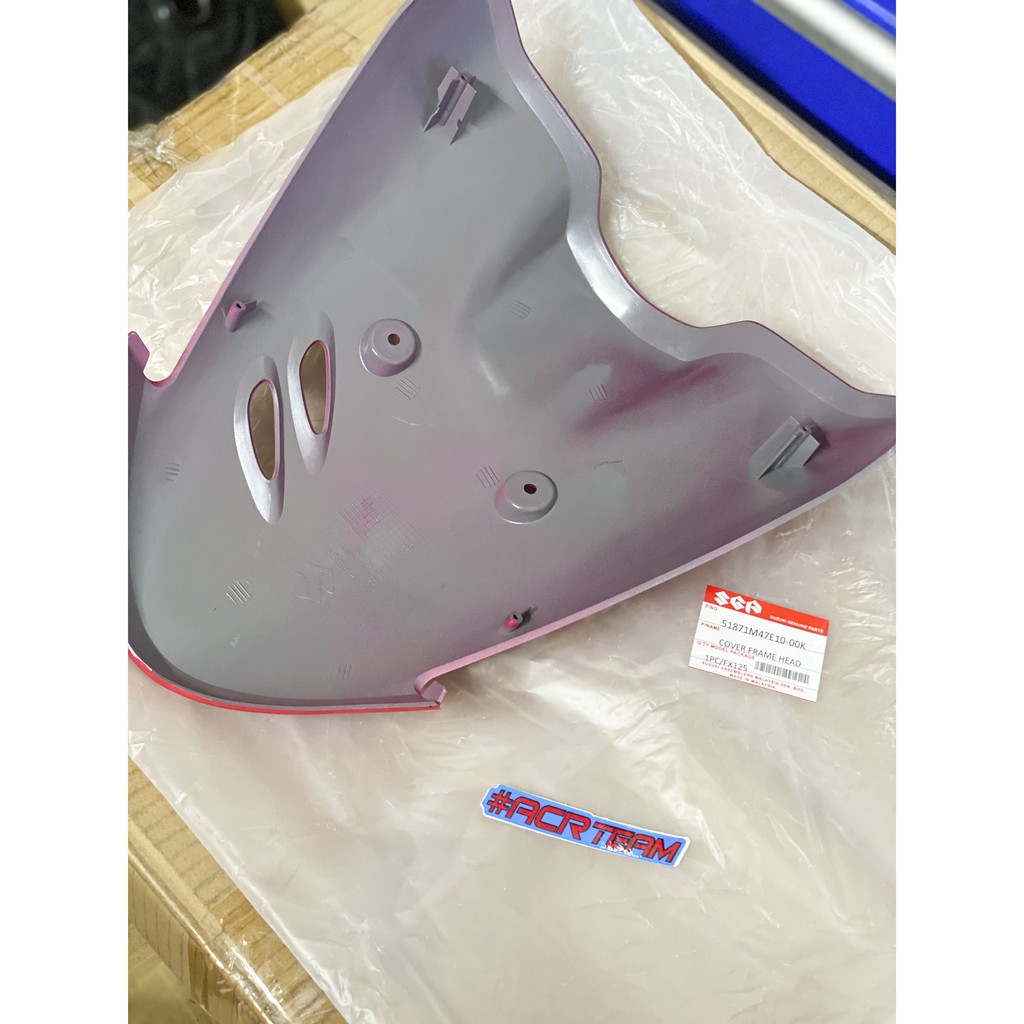 Mặt Nạ Trước Màu Đỏ Tươi - Suzuki FX 125 - Chính Hãng Malay