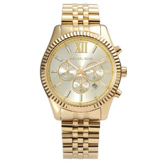 Đồng Hồ Michael Kors Nam MK8281 Dây Kim Loại Vàng