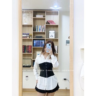 Áo Sơ Mi Nữ Form Rộng Dáng Dài Oversize Chất Lụa Tăm (ẢNH THẬT+VIDEO)