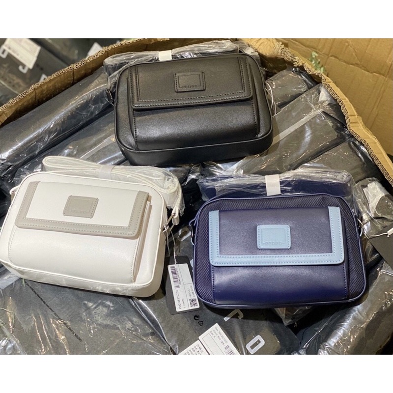 Túi đeo chéo nam PEDRO logo