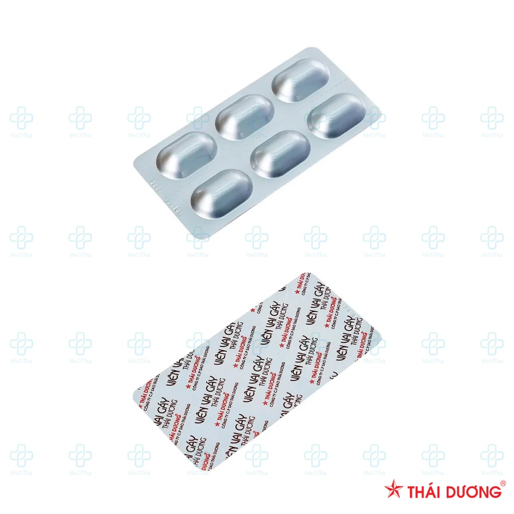 Viên Vai Gáy Thái Dương - Hỗ trợ giảm đau mỏi lưng vai gáy (Hộp 12 viên) [Chính hãng]