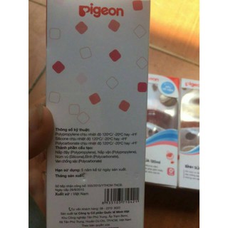 Bình sữa pigeon Việt Nam cổ bình hẹp