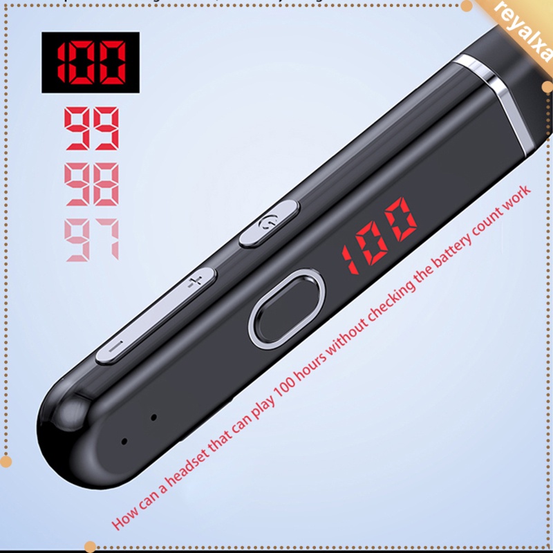 Tai Nghe Bluetooth Đeo Cổ Chống Mồ Hôi Có Mic Hỗ Trợ Luyện Tập Thể Thao