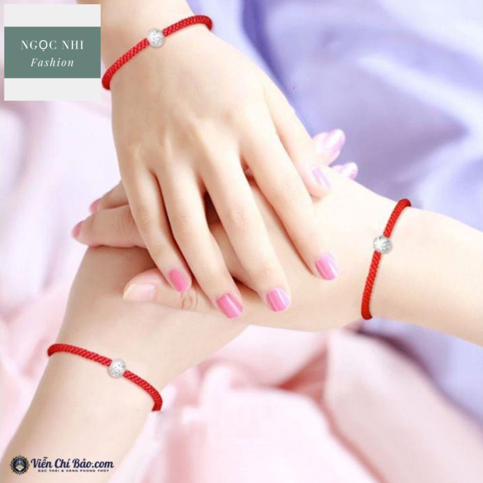 Vòng tay dây chỉ đỏ  Sale 1K mang lại ý nghĩa may mắn, Bình an nét văn hoá Phương Đông - Giao ngẫu nhiên
