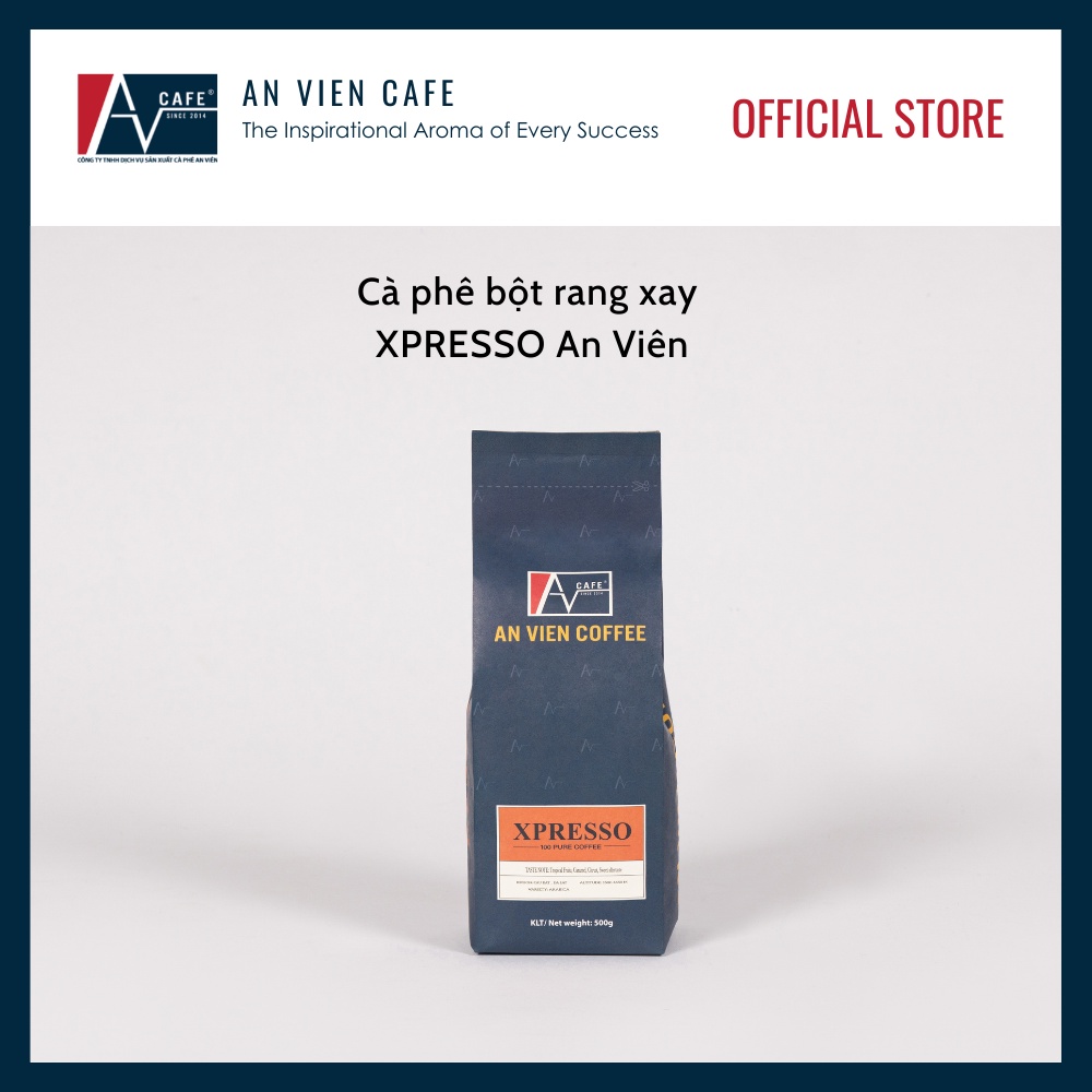 [Chính hãng] Cà phê bột rang xay XPRESSO An Viên - Thành phần hạt Coffee Robusta & Arabica nguyên chất rang mộc | BigBuy360 - bigbuy360.vn