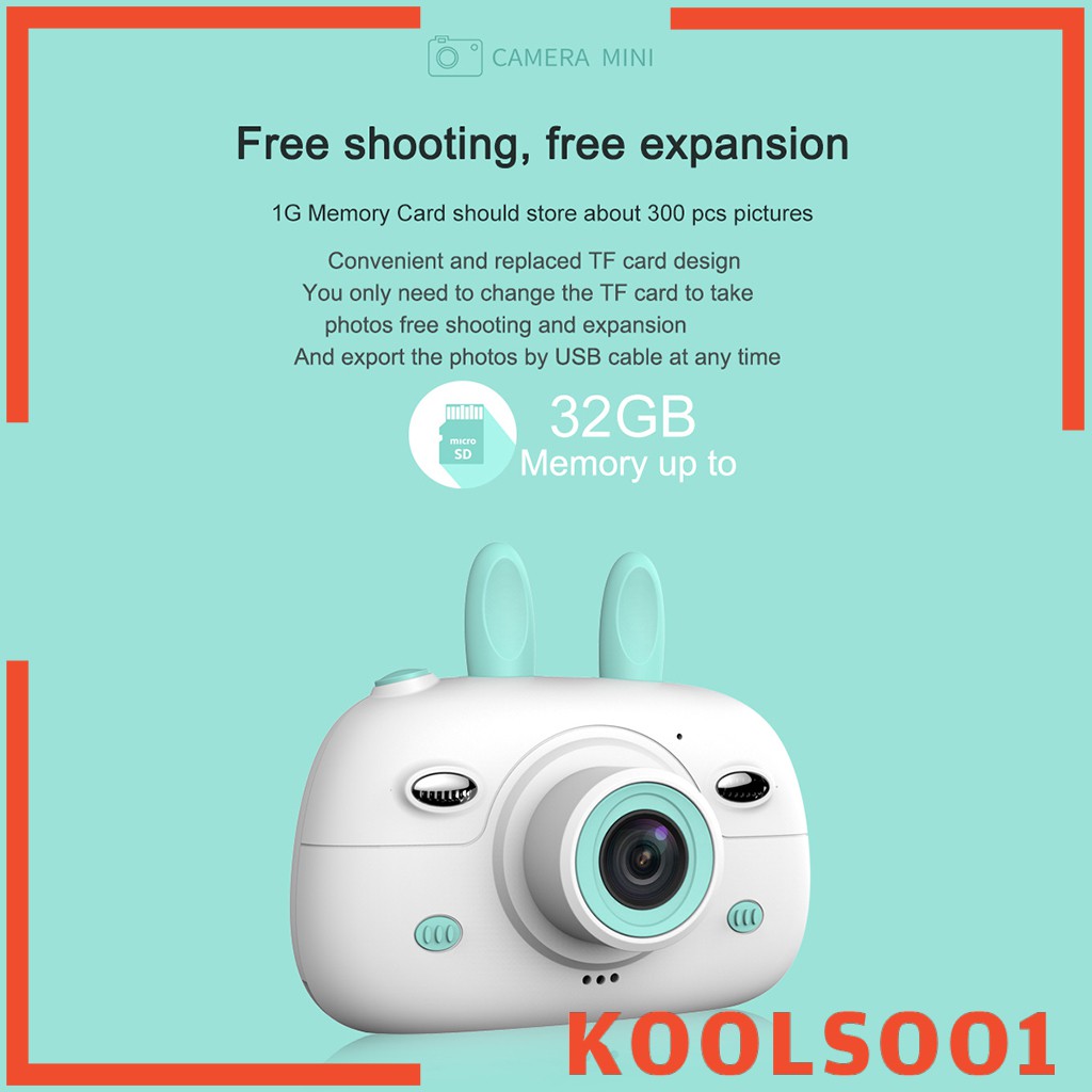 Camera Ghi Hình Kỹ Thuật Số Cho Trẻ Em Koolsoo1