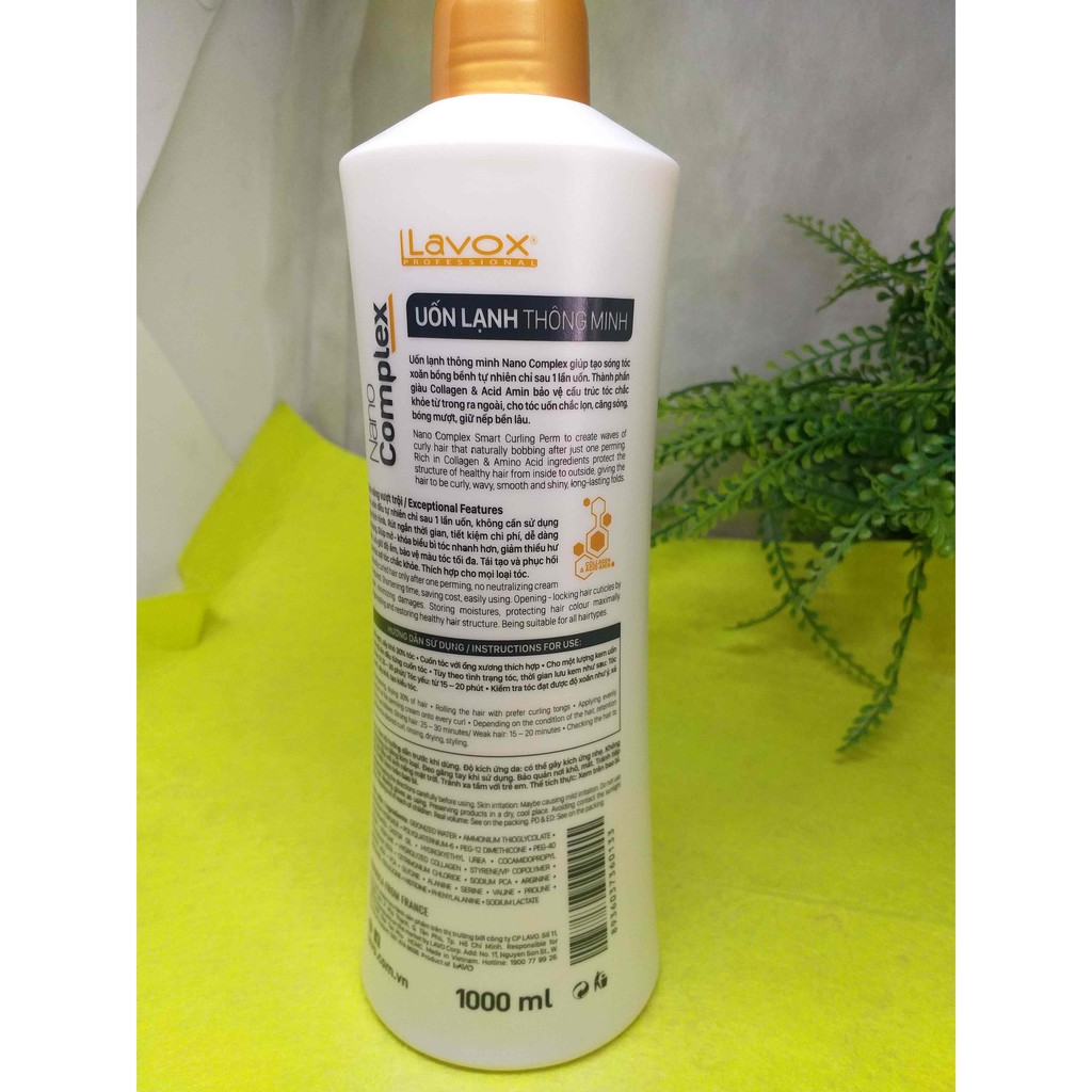Thuốc uốn lạnh thông minh Lavox Nano Complex 3 trong 1