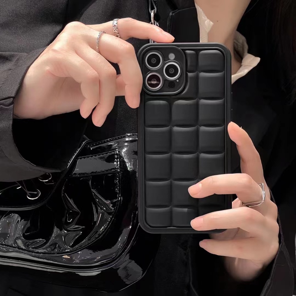 Ốp Điện Thoại Họa Tiết Chữ Đen Và Bạc Cho iphone 13 13promax 12 12pro max 11 11promax x xr xsmax