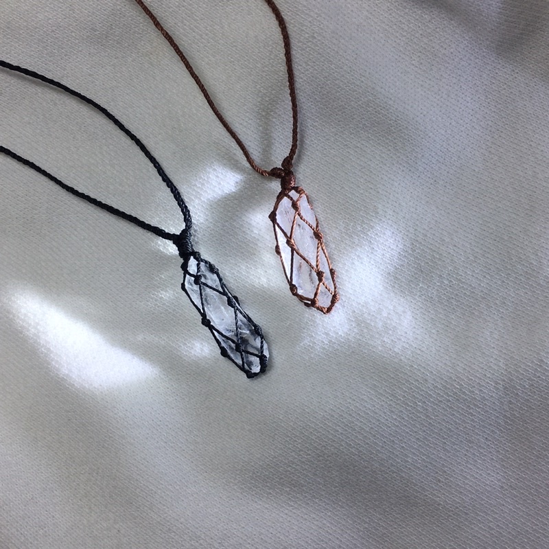 Vòng cổ Clear Quartz - Thạch anh Trắng năng lượng tự nhiên