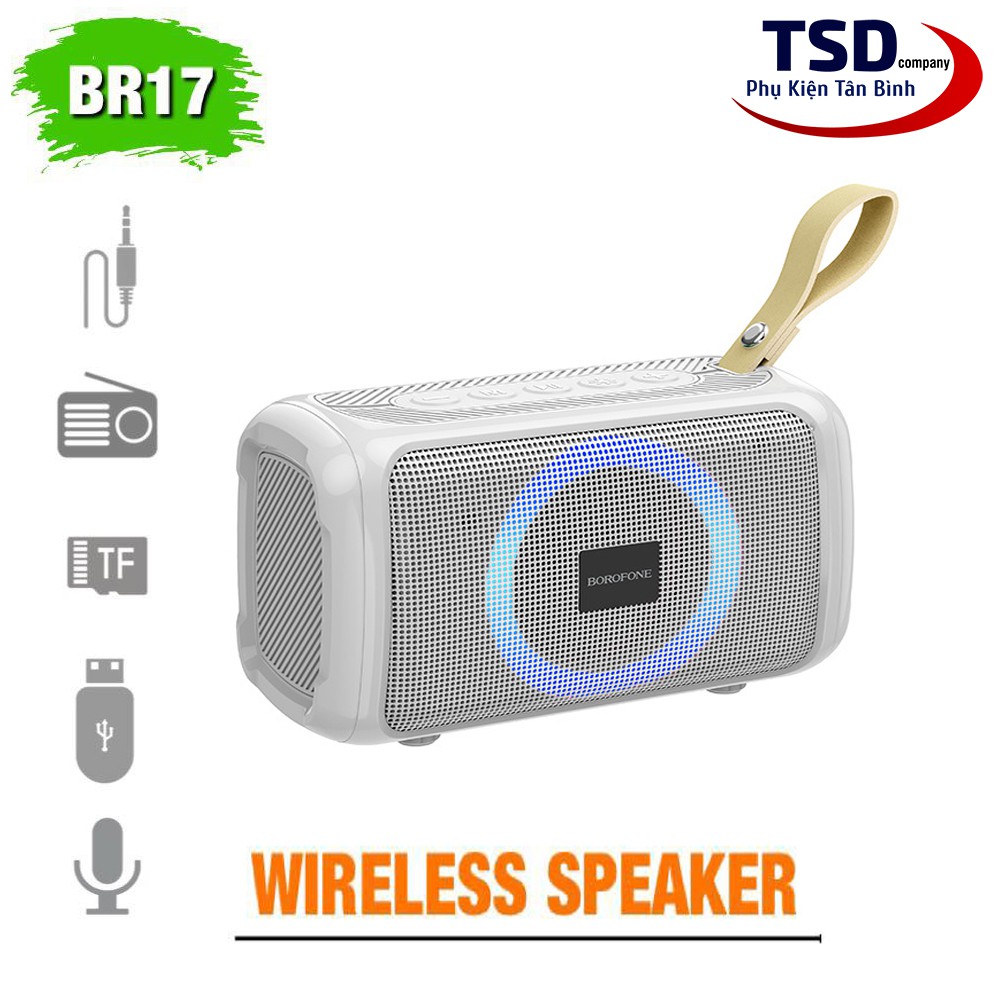 Loa Bluetooth V5.1 Borofone BR17 Chính Hãng