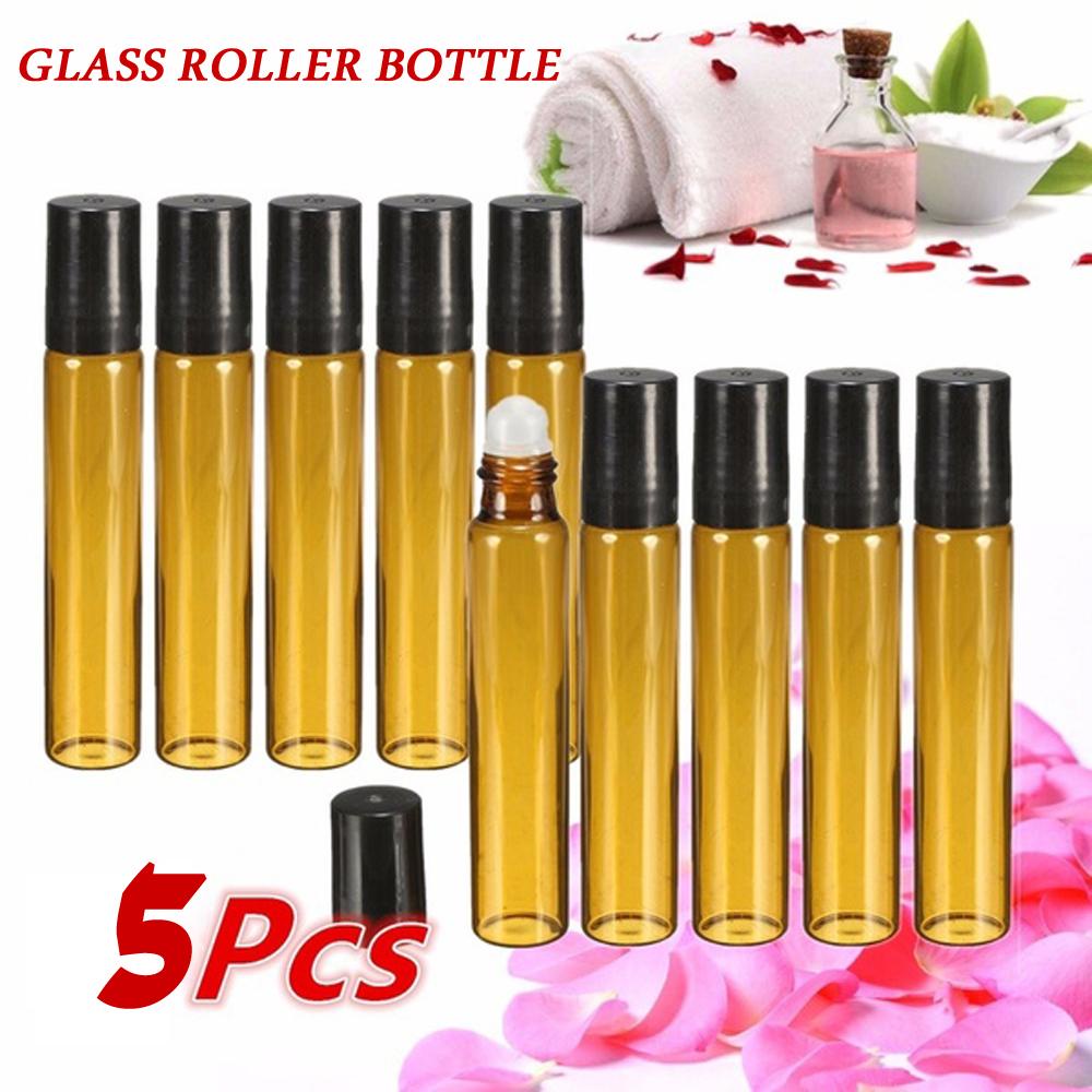 Chai Thủy Tinh Rỗng 5 / 10ml Dùng Chiết Mỹ Phẩm Tiện Dụng Khi Đi Du Lịch