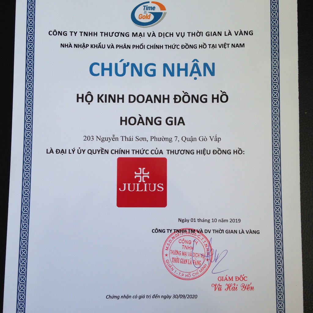 Đồng Hồ Nữ JA-1126C Julius Hàn Quốc dây thép