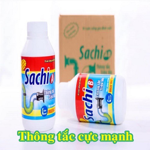 Thông tắc chậu rửa, thông tắc cống - SACHI -  Dụng cụ thông tắc đa năng -Thông tắc cực mạnh -  Không hại đường ống