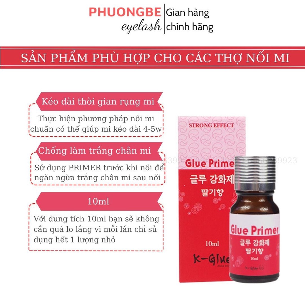 Liên kết mi primer giúp mi nối bền lâu và tăng kết dính