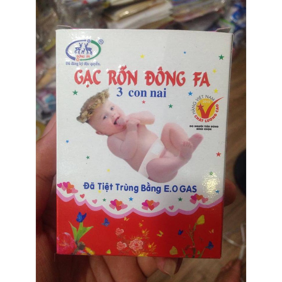 combo 05 hộp băng rốn đông pha