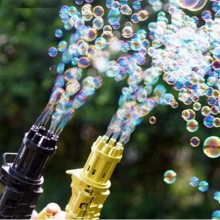 Súng Bắn Bong Bóng 8 Nòng Siêu Mạnh