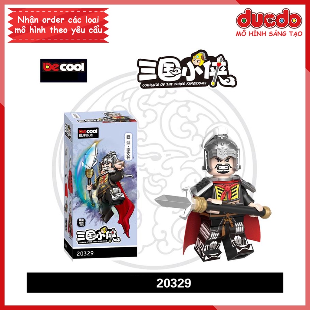 DCOOL 2030E 20325 - 20330 Minifigures các nhân vật tướng TAM QUỐC mới - Đồ chơi Lắp ghép Xếp hình Mô hình Mini