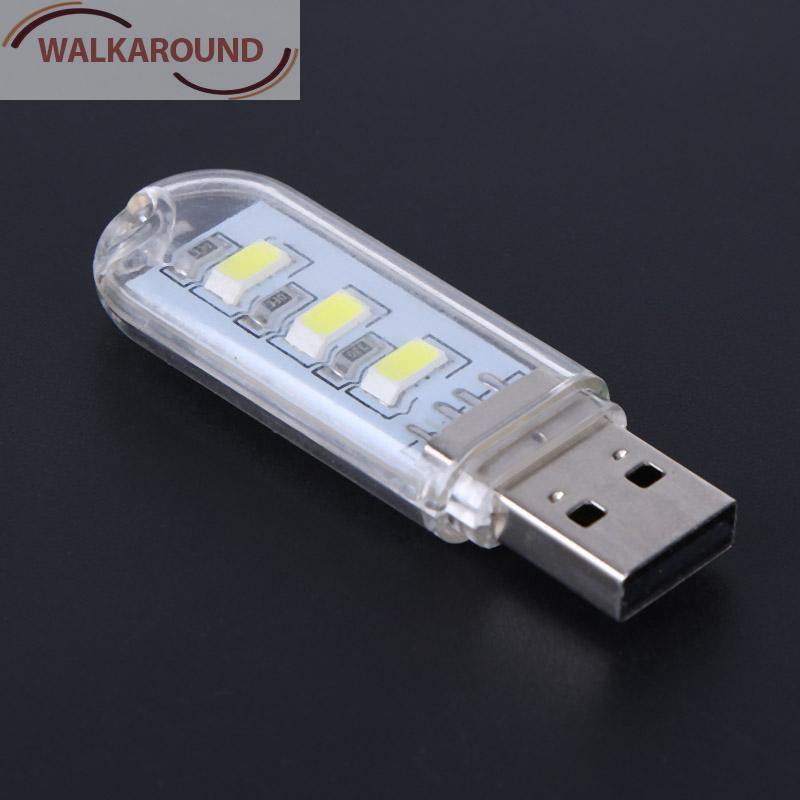 Set 2 Đèn Led Usb Mini Hình Chữ U Gắn Máy Tính