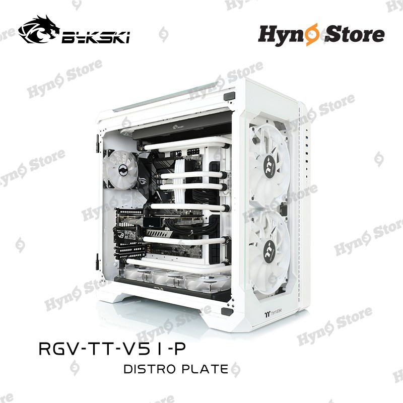 Distro plate Bykski Tấm tank tản nhiệt nước cho vỏ case Thermaltake View 51 Tản nhiệt nước custom - Hyno Store