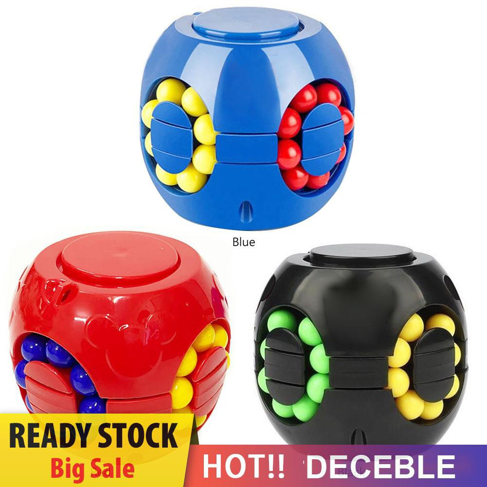 Pop It Fidget Đồ chơi Colorful Magic Cube Little Magic Bean Rotating Cube Kids Stress Relief Đồ chơi