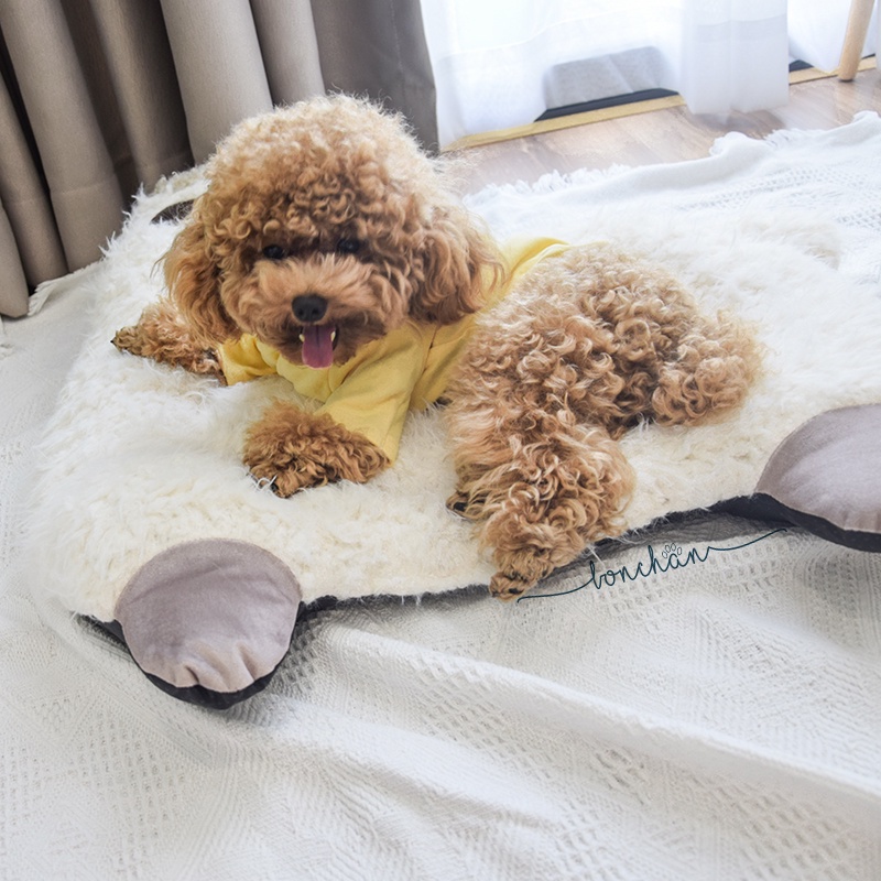 Nệm cho chó mèo mùa đông ấm áp - Ổ đệm hình Alpaca