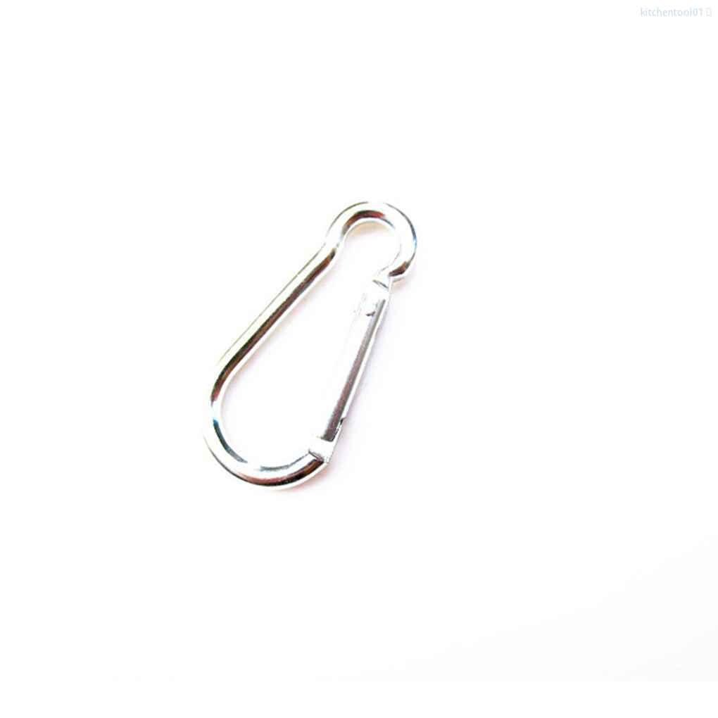 Set 5 móc khóa chữ D bằng hợp kim nhôm dùng cho leo núi