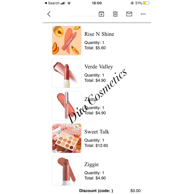 Son thỏi Colourpop Lippie Stix