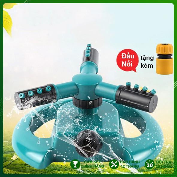 Vòi phun nước tưới, cây tự động xoay 360 độ, không gồm dây