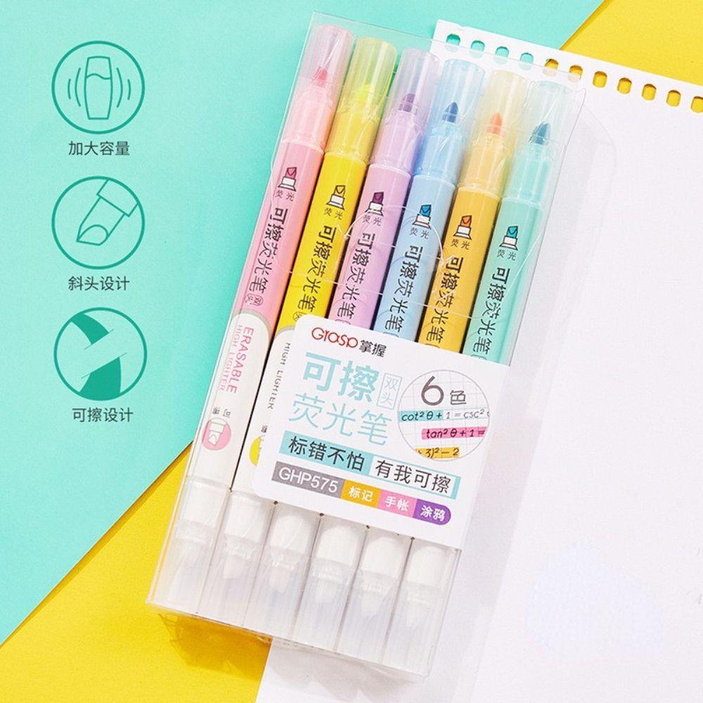 Bút Dạ Quang Hai Đầu Màu Sắc Ngọt Ngào Cho Học Sinh